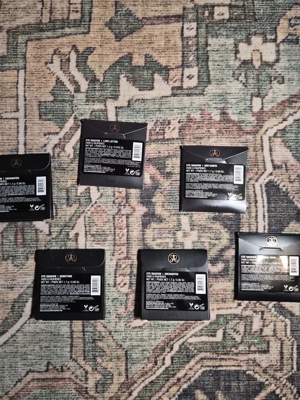 Anastasia Beverly Hills Eyeshadow Single Pan Bundle Lot Mixed Shades Each 1.7g